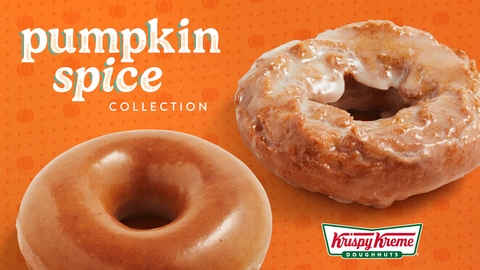 Pumpkin Spice Summer is Here! KRISPY KREME® Returns Pumpkin Spice Original Glazed Doughnut® for One Week Only, Beginning Aug. 11
