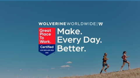Wolverine Worldwide Earns Great Place To Work Certification™