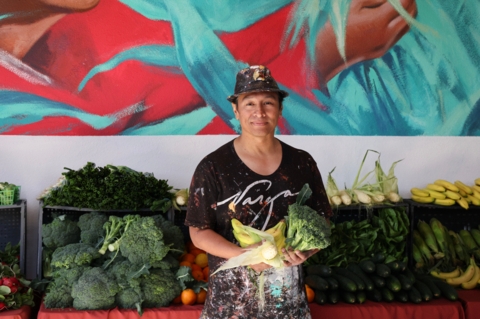 New Robert Vargas Fairoaks Burger Mural Uplifts Fire-Ravaged Altadena
