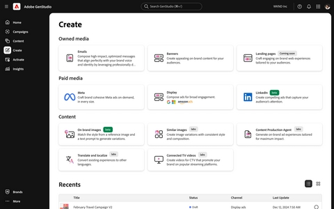 Adobe Expands GenStudio with Suite of AI-Powered Innovations for Delivering Video and Display Ad Campaigns at Scale