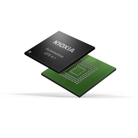 Kioxia Sampling UFS Ver. 4.1 Embedded Flash Memory Devices for Automotive Applications