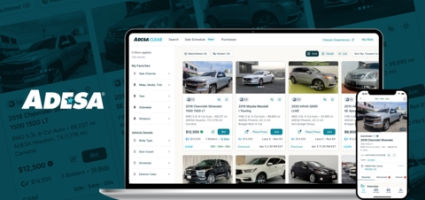 ADESA Brings Simulcast to Upgraded Digital Platform and Mobile Apps