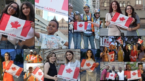 Lazeez Shawarma Celebrates Canada Day with Free Flag Giveaway Across 60+ locations