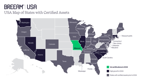 BREEAM USA's 2024 Year in Review: Geographic and Sector Growth Bolster North American Certification Expansion