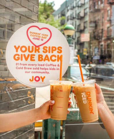 One Iced Coffee, Countless Smiles: Dunkin® Iced Coffee Day Returns on June 18 to Kick Off Summer and Bring Joy to Kids Nationwide