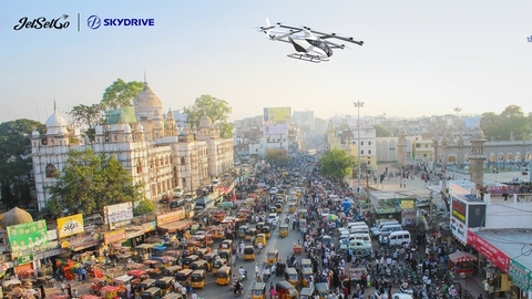 SkyDrive Enters Into a Business Partnership With JetSetGo to Develop Commercial eVTOL Routes in Gujarat, India, Receiving a Pre-order for 50 eVTOL Aircraft