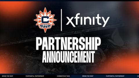 Xfinity Named Official Internet and Mobile Partner of the Connecticut Sun for the 2025 Season