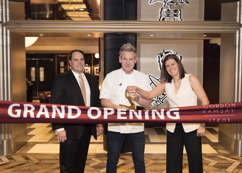 Multi-Michelin Starred Chef Gordon Ramsay Celebrated Grand Opening of Canada's First Gordon Ramsay Steak at River Rock Casino Resort