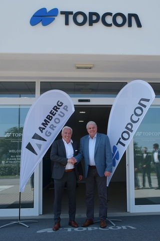 Cooperation between Topcon Positioning Systems and Amberg Technologies Ltd.