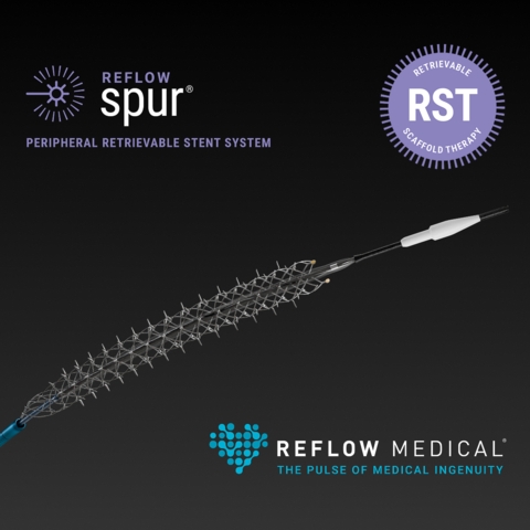FDA Grants De Novo Clearance for Reflow Medical's Spur® Peripheral Retrievable Stent System