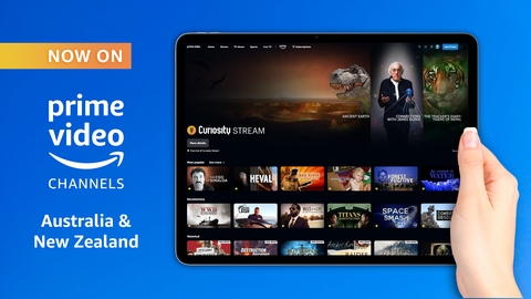 Curiosity Stream Expands Global Prime Video Partnership with Launch as an Add-On Subscription in Australia and New Zealand