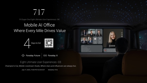 YT Jia Shares Weekly Investor Update: Actor Cody Walker to Speak Onsite and Reveal FX Product & Tech at the Global Initial Launch of the FX Super One MPV July 17