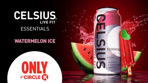 Circle K Offers Exclusive Access to New CELSIUS ESSENTIALS Variety