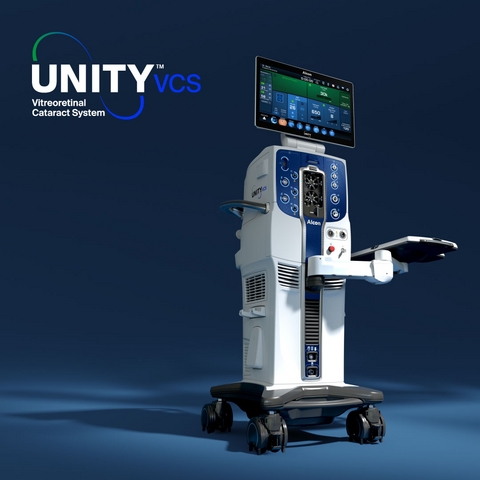 Alcon's Latest Breakthrough Surgical Technology, Unity VCS, receives Health Canada approval