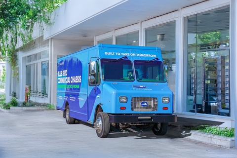 Blue Bird Showcases Zero- and Low-Emission Commercial Vehicle Platforms at 2025 Advanced Clean Transportation (ACT) Expo