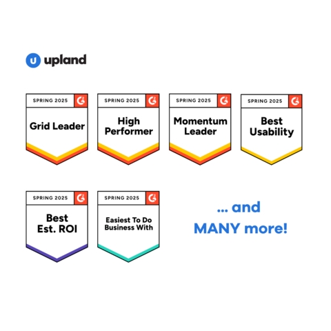 Upland Software Earns 75+ Badges in G2's Spring 2025 Market Reports