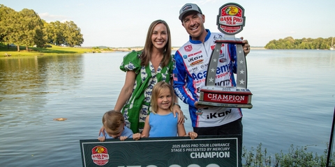 Jacob Wheeler Notches Ninth MLF Bass Pro Tour Win at Lowrance Stage 5 at Kentucky Lake Presented by Mercury