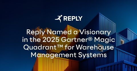 Reply Named a Visionary in the 2025 Gartner® Magic Quadrant™ for Warehouse Management Systems