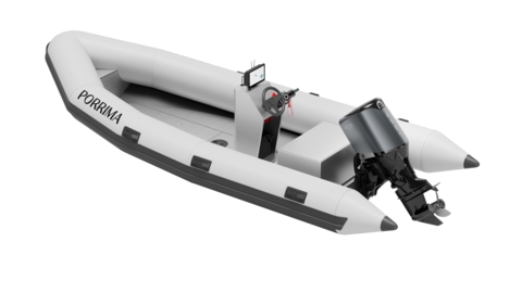 ACEL Power's 50 HP Electric Outboard Propels Porrima P111 RIB to 29 knots in Successful Sea Trial