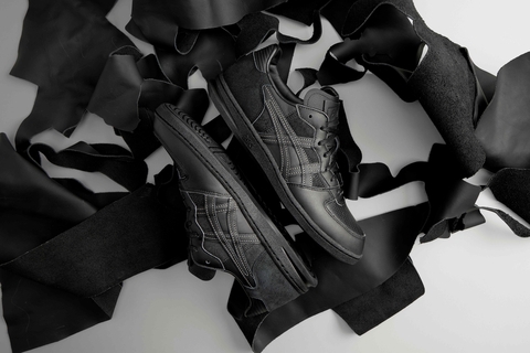 Toyoda Gosei in Joint Project for Sneakers Using Leather Remnants