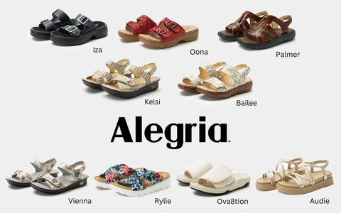 Step Into Spring 2025 with Alegria™'s Most Comfortable Women's Sandals Yet