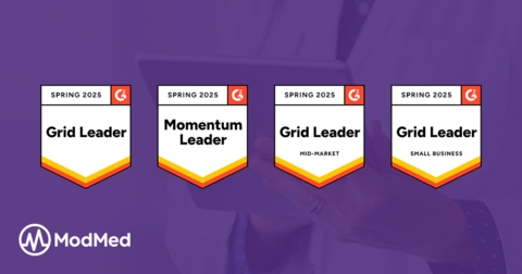 ModMed Recognized as a Top Healthcare Software Product in G2's 2025 Best Software Awards