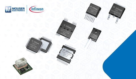 Authorized Distributor Mouser Electronics Offers Wide Portfolio of Products From Infineon Technologies AG