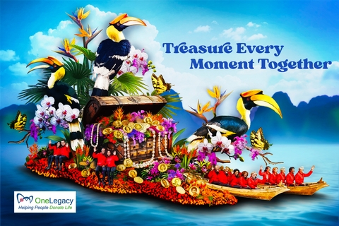 OneLegacy's Donate Life Rose Parade® Float Announces Its 2026 Float Theme, Treasure Every Moment Together