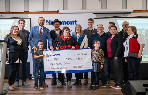 Newmont Celebrates 10th Anniversary of Red Chris Mine with $8 Million Contribution to Three Tahltan Communities