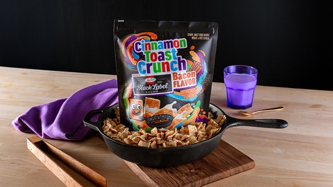 Cinnamon Toast Crunch and HORMEL® BLACK LABEL® Bacon Bring the Cinnamon Sizzle to Breakfast with New Limited-Edition Cereal