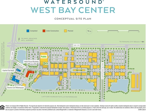 The St. Joe Company Announces Plans for a Publix Super Market at Watersound® West Bay Center Along With Additional Leasable Commercial Space