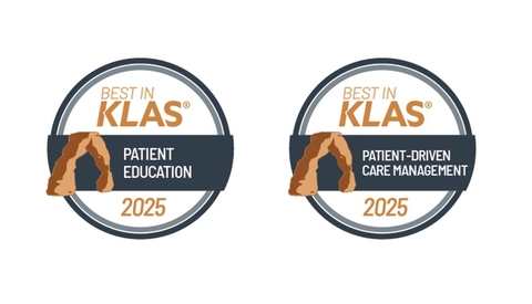 Wolters Kluwer's UpToDate ranked #1 by KLAS for Patient-Driven Care Management and Patient Education