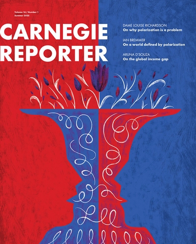 Carnegie Reporter Magazine Explores the Prevalence and Impact of Political Polarization and Finds Possible Solutions