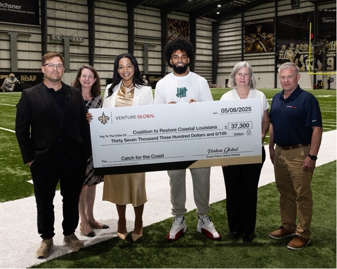 Venture Global Announces $37,300 for Louisiana Coastal Restoration