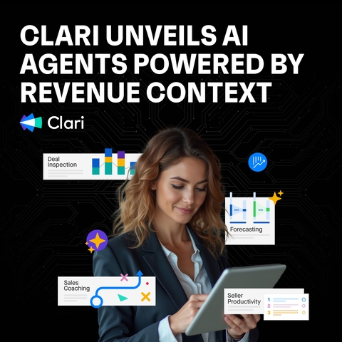 Clari Unveils Industry First Offering: AI Agents Powered by Revenue Context