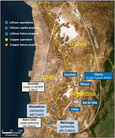 Rio Tinto confirmed as preferred partner on world-class Salares Altoandinos lithium project