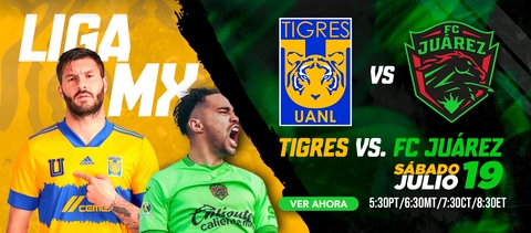 MediaCo's EstrellaTV to Televise and Stream Every Liga MX Tigres and Juarez Home Matches for the Apertura Season