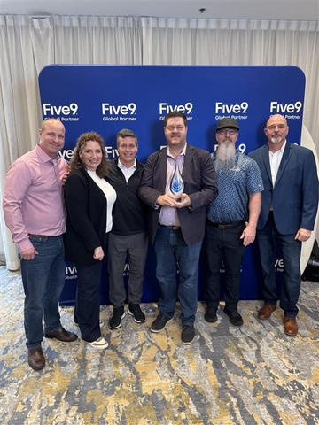 NWN Carousel Awarded U.S. Partner of the Year at Five9 Global Partner Awards for Second Consecutive Year
