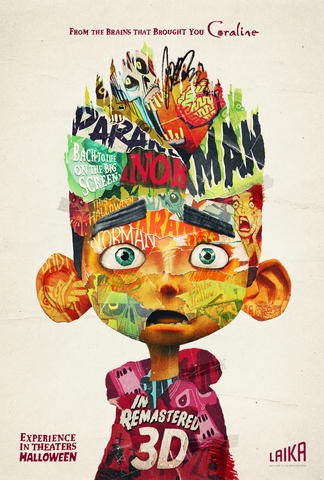 LAIKA'S ParaNorman Returns to the Big Screen in Remastered RealD 3D for Exclusive Halloween Run Featuring a Brand-New CG Short Film Starring Anna Kendrick and Finn Wolfhard