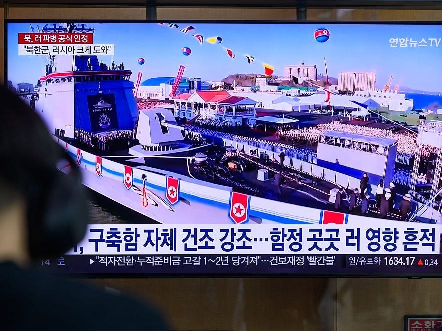 North Korea's new warship may have been aided by Russian tech, and it's a worrying development