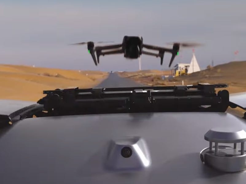 BYD's latest challenge to Tesla is a drone on the roof