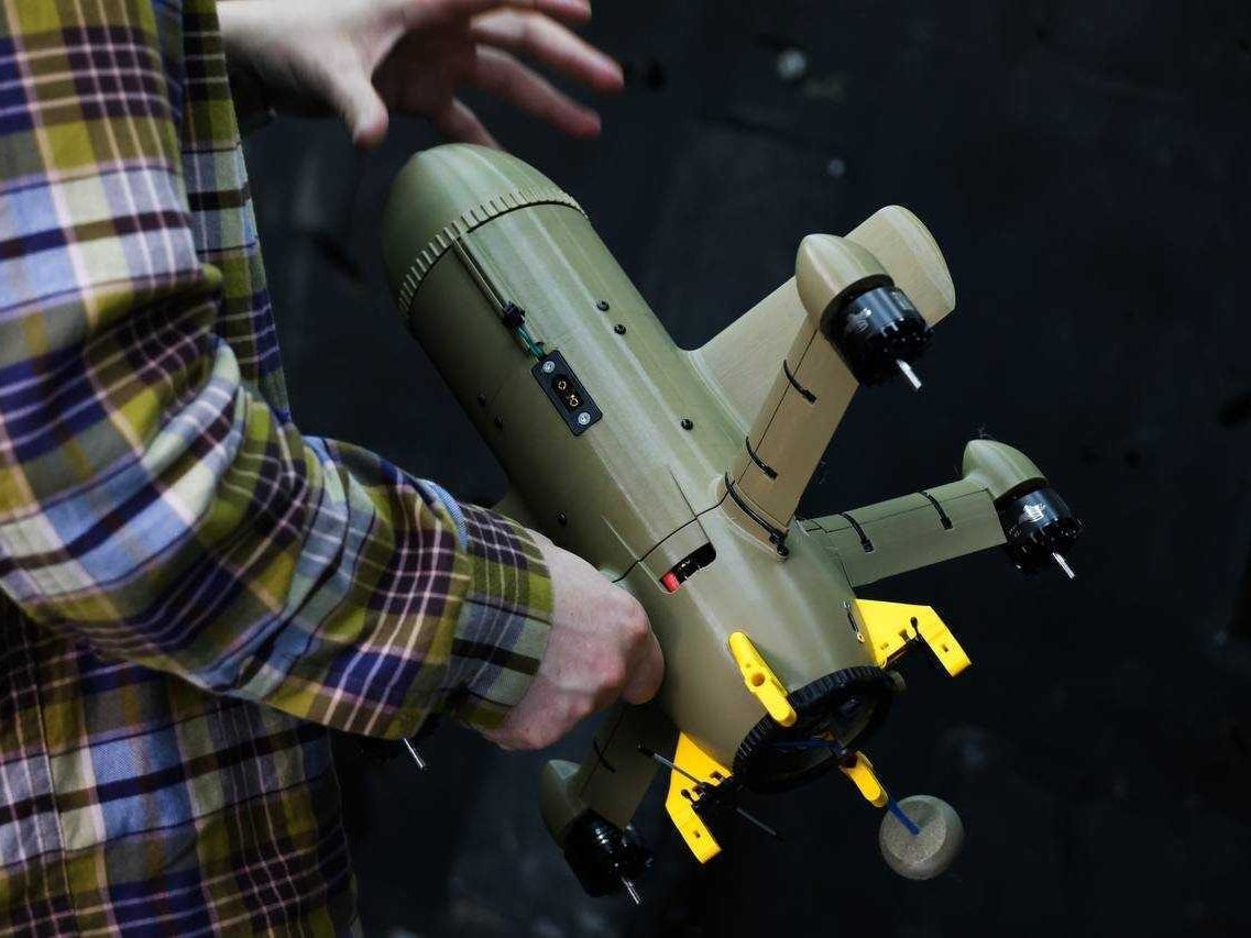 A $2,500 interceptor drone built to destroy Iranian Shaheds was recorded flying at the speed of a bullet train