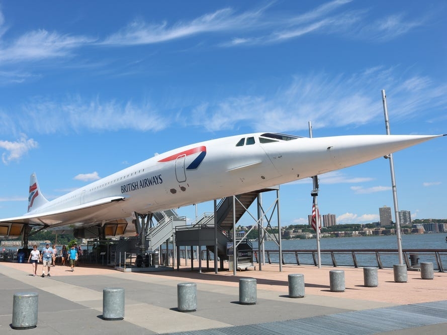 I toured a Concorde. Take a look inside the discontinued supersonic commercial jet flown by celebrities and royals.