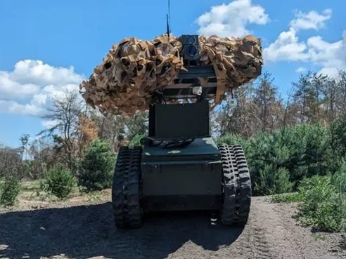 Flamethrower robots are now officially a part of Ukraine's war