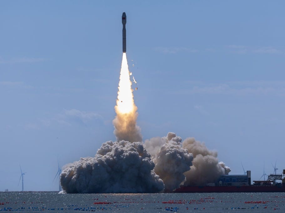 China is testing experimental 'dogfighting' satellites in space, US general says