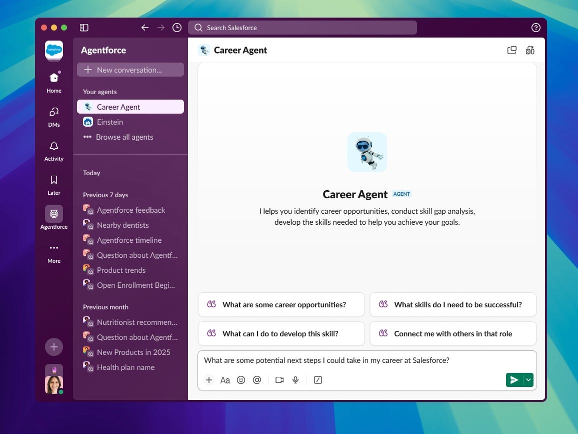 How Salesforce is using AI career coaches to hire employees internally