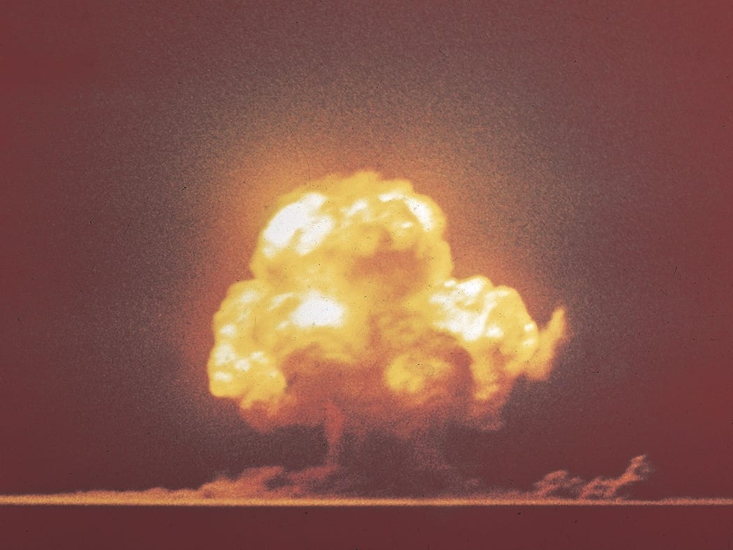 What happened when the Trinity test bomb detonated, from the creation of green glass to fallout that drifted over 1,000 miles