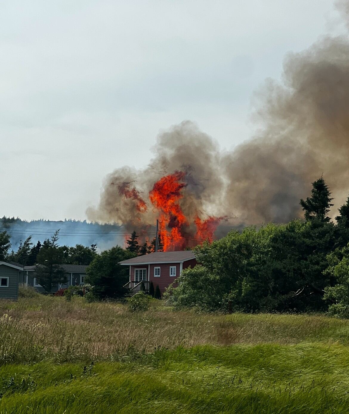 In Conception Bay North, a town is on edge after rash of wildfires