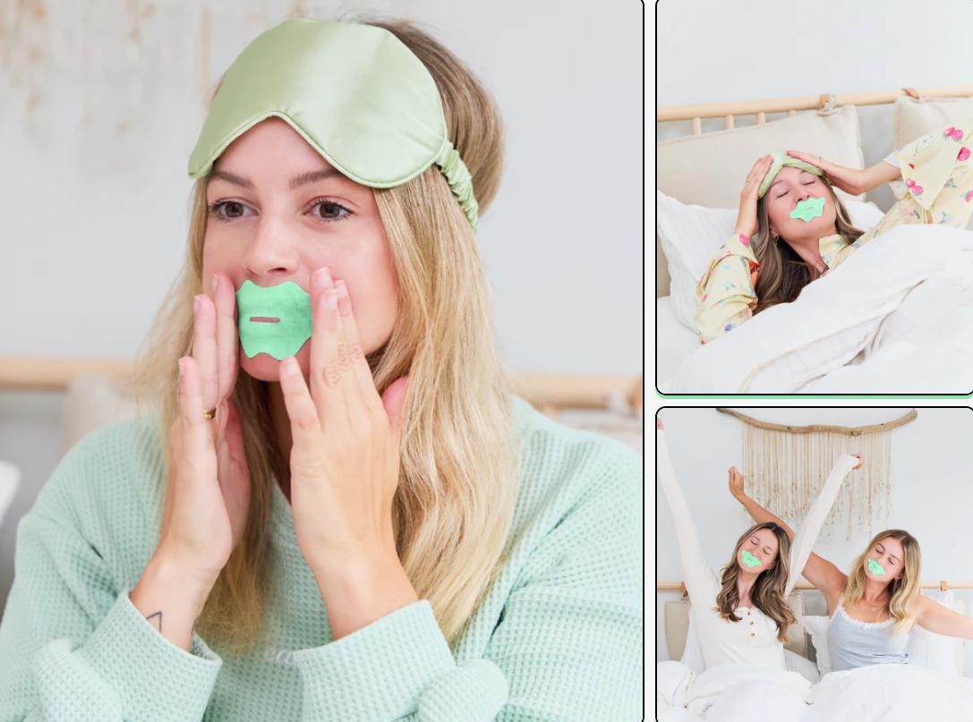 Here's what the experts say about sleeping with your mouth taped