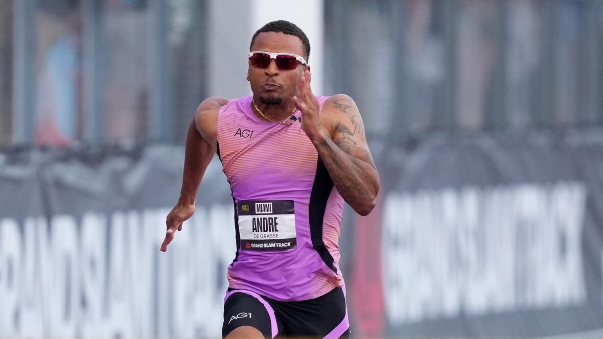 De Grasse finishes 2nd in 200m at Golden Grand Prix in Tokyo